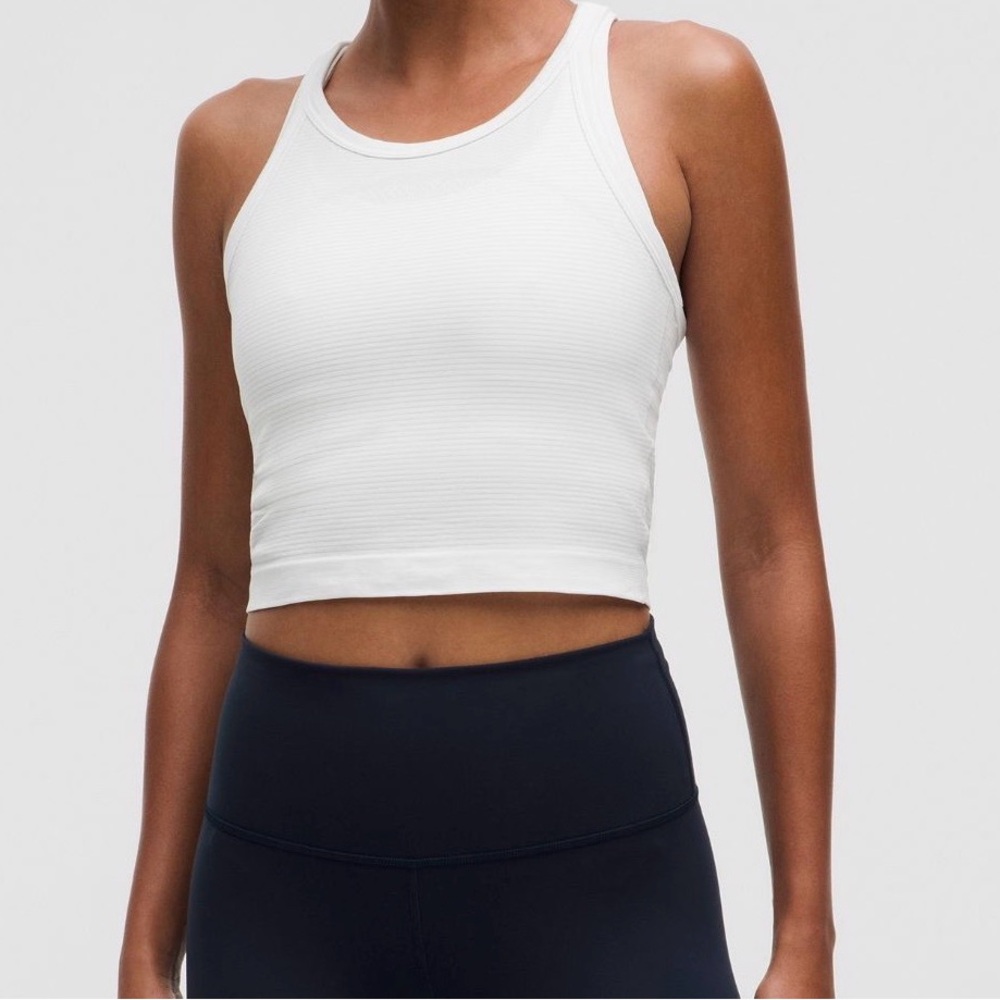 Lululemon Swiftly Cropped Racerback Tank 2.0